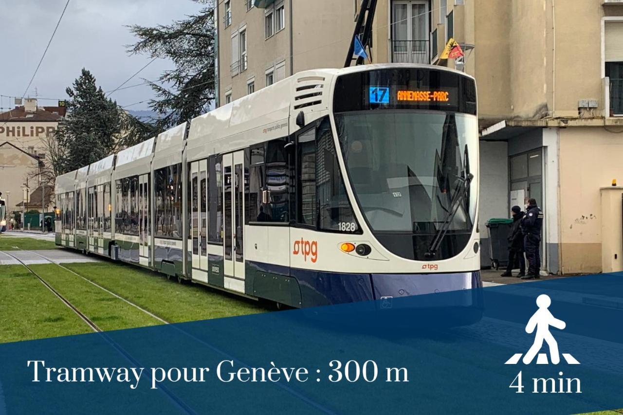 La Coloc Choco - Belle Colocation En Hypercentre / 5 Chambres Privees / Salle De Bains Privative / Proche Gare Et Tram / Wifi Et Netflix Annemasse Exterior foto